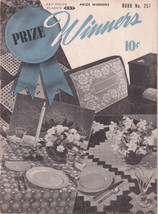 1949 Prize Winners Crochet Patterns Coats & Clark Book No 257 - £7.07 GBP
