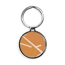 Broken Lines Circle Keychain - $20.00