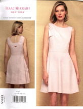 Vogue V1623 Misses 4 to 12 Designer Isaac Mizrahi NY Dress Uncut Sewing ... - £20.37 GBP
