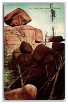 Balanced Rock Sherman Hill Wyoming WY UDB Postcard Z10 - £2.78 GBP