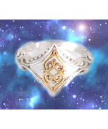 HAUNTED RING SAMADHI FIX MY LIFE NOW GOLDEN ROYAL COLLECTION MAGICK - $293.77