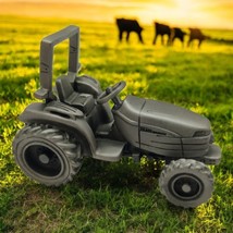 Pewter TC33D Mini Farm Tractor 1/43 Scale New Holland Pewter 2000 Boomer... - $24.24
