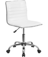 Office Chair With A Low Back And No Arms That Is Made By Flash Furniture. - £70.55 GBP