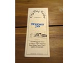 Vintage 1979 Rodeway Inn City Map Guide Brochure - £42.27 GBP