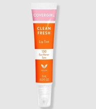 CoverGirl Clean Fresh Lip Tint 130 Sun Never Sets Vegan 9ml 0.3 FL oz - $10.62