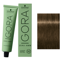 Schwarzkopf IGORA ZERO AMM Hair Color, 5-0 Light Brown Natural