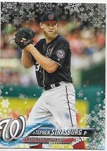 2018 Topps Holiday #HMW49 Stephen Strasburg NM-MT Nationals - $1.67