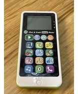 Leap Frog Chat &amp; Count Emoji Cell Phone Kids Green Toy Tested And Works ... - $301.58 MXN