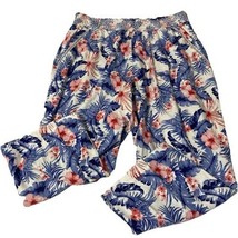 Napa Valley Women&#39;s Sz 2X Floral Capri Pants Pockets Elastic Waist Strai... - $19.99
