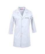 Custom Embroidered Childrens Lab Coat Personalised with your Text - $23.98