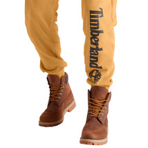 Timberland Men&#39;s Core Tree Logo Sweatpants Wheat/Black-2XL - £31.45 GBP