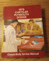 1979 Chrysler Plymouth Dodge Shop chassis - body Service Repair Manual - £30.07 GBP