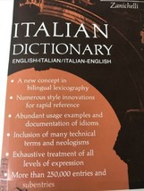 Italian Dictionary 1968 HARDCOVER English -Italian-English 250,000+ entries  - £9.34 GBP