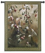 38x53 CHERRY CHASE Bird in Tree Tapestry Wall Hanging - £124.04 GBP