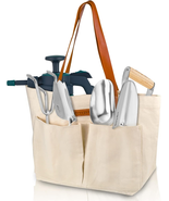 Garden Tool Bag, Canvas Garden Tote with Pockets, Wear-Resistant Multi-P... - €26,96 EUR