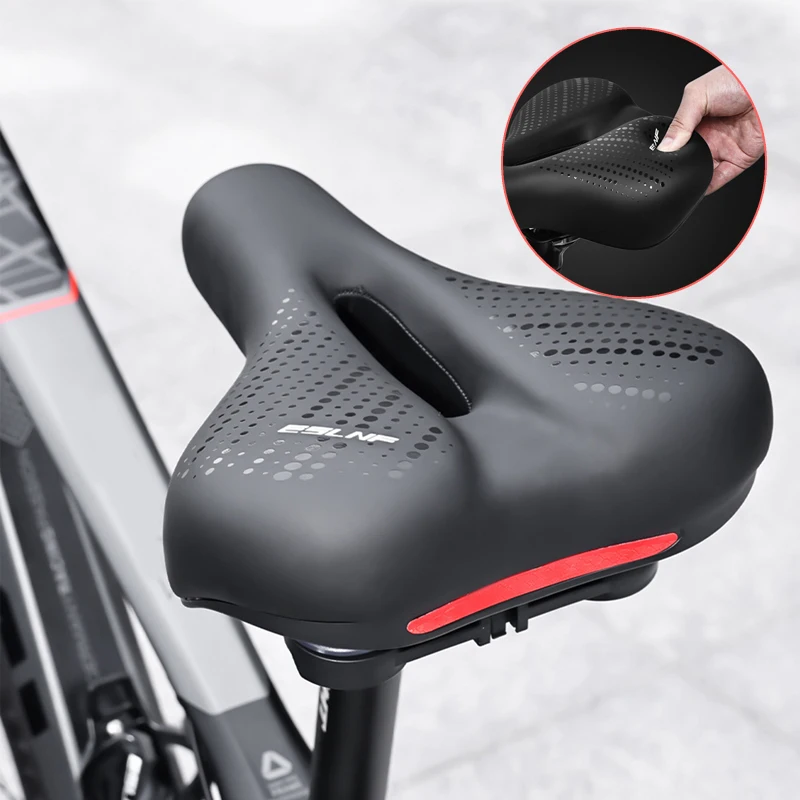 Bicycle Saddle Shock Absorption   MTB Road Bike Saddle Seat Waterproof Anti-slip - £142.51 GBP