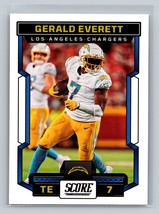Gerald Everett #148 2023 Score Los Angeles Chargers - £1.56 GBP
