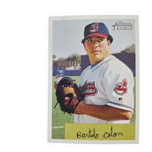 2002 Bowman Heritage Bartolo Colon #259 Cleveland Indians Baseball Card - $40.87 MXN