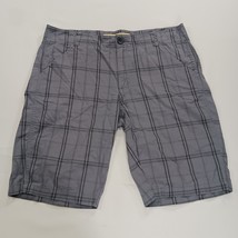 Cabela's Casuals Women's Gray Collection Chino Hiking Plaid Shorts Sz 14 (36×11) image 13
