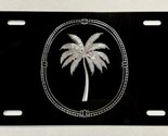SC Carolina Palm Tree Car Tag Diamond Etched Vanity Front Metal License ... - $22.95