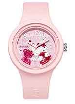Hello Kitty Girl Watch Luminous Glow Digital Wrist 30m Waterproof Silico... - $24.99