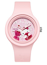 Hello Kitty Girl Watch Luminous Glow Digital Wrist 30m Waterproof Silicon Quartz - £19.97 GBP