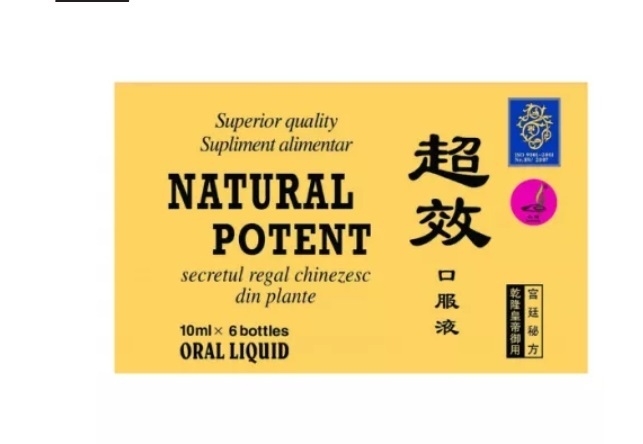 NATURAL POTENT 6 x 10 ml Long erection, improves sexual activity, Libido Item image 2