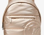 New Michael Kors Rae Medium Backpack Soft Quilted Polyester Rose Gold / ... - £89.51 GBP