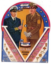 Vintage WW2 Army Navy Insigna Guide Wheel Camp Cooke California Souvenir 1943 - £27.68 GBP
