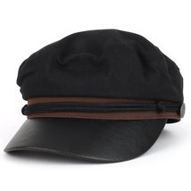 Trendy Apparel Shop Greek Sailor Fisherman Canvas Baker Boy Fiddler Cap with Rop - £27.96 GBP