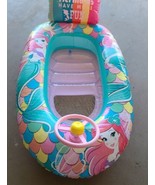 1990s Disney Princess Little Mermaid Inflatable Boat raft vintage RARE B... - $66.76