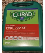 CURAD COMPLETE FIRST AID KIT BANDAGES TAPE GAUZE PADS GLOVES 175 ITEMS B... - $12.86