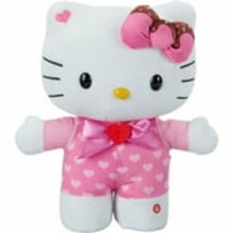 Hello Kitty Happy Shuffle, Pink Hearts Plush - £44.82 GBP