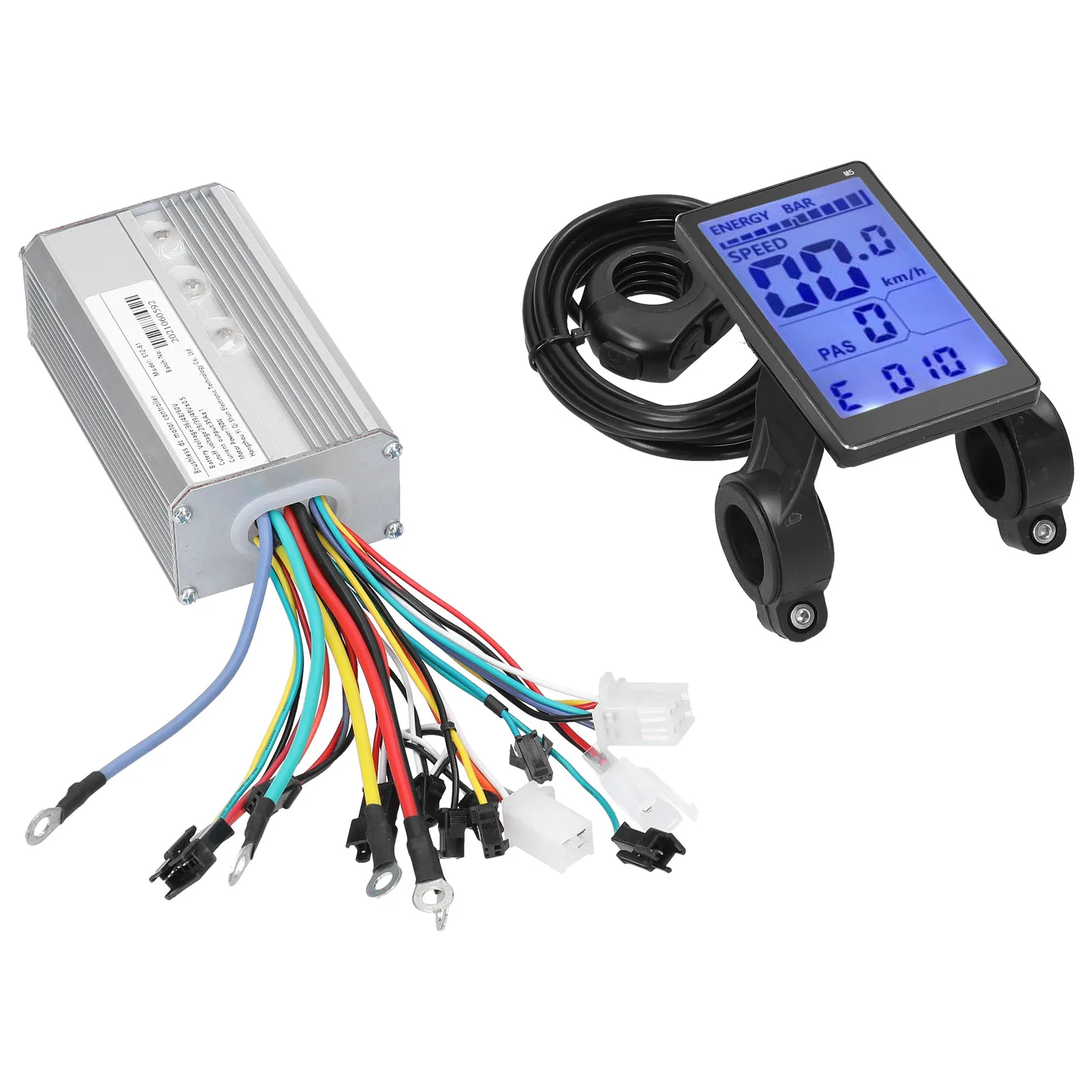 Electric Bicycle Motor Brushless Controller Waterproof LCD Display Panel Control - £114.08 GBP