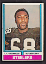 1974 Topps #496 L.C. Greenwood Steelers NM - £6.29 GBP