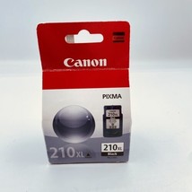 Genuine Canon 210XL PG-210XL 2973B001AA Black Ink Cartridge NEW SEALED Box - $21.77