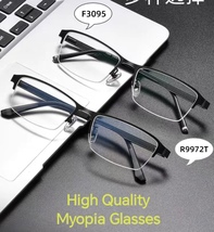 Inexpensive Stylish Light Weight Myopia Glasses for Spare Use, Unisex  - $39.00