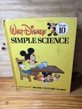 Walt Disney Fun-to-Learn Library Volume 10: Simple Science (Hard Cover) - £4.12 GBP