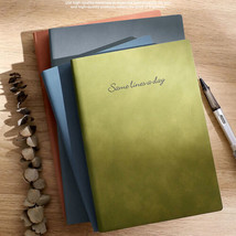 Thick PU Leather Vintage Journal Notebook Lined Paper Writing Diary 312 Pages - £19.95 GBP+