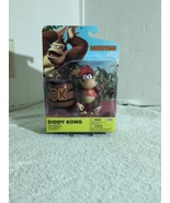 JAKKS Pacific World of Nintendo Diddy Kong 4” With Barrel Toy Figurine - $17.82