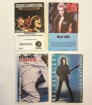 Cassette Tape Inlay Liner Notes Only Lot Billy Idol Joe Satriani Mellencamp Ccr - £4.58 GBP
