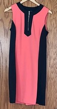 Tommy Hilfiger Sleeveless Dress Women&#39;s Size 6 Dark Navy/coral - £7.44 GBP