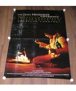 Jimi Hendrix Movie Poster Live At Monterey American Landing Laminated Vi... - $754.30 MXN