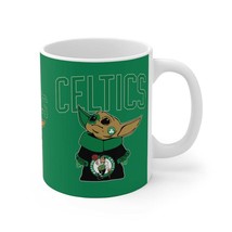 Baby Yoda-Boston Celtics Mug-Tea Lover-Coffee Lover Mug-Office,Birthday - $14.36