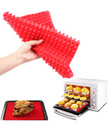 BBQ Nonstick Silicone Baking Pan Pastry Microwave Oven Baking Tray Sheet... - $561.14 MXN