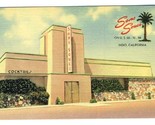 Sans Souci Restaurant Linen Postcard Indio California US 60 70 &amp; 99  - $8.91