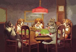 Passing the Ace Under the Table (Dog Poker) - $19.97