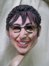 Sarah Palin Latex Costume Mask Alaskan Governor Politician Candidate Caricature - £11.68 GBP