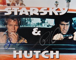 STARSKY AND HUTCH CAST SIGNED PHOTO X2 - David Soul, Paul Michael Glaser... - $229.00