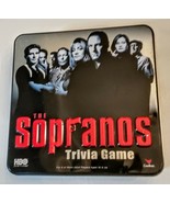 The Sopranos Trivia Adult Board Game Collectible Metal Tin 2004 Cardinal - £10.27 GBP